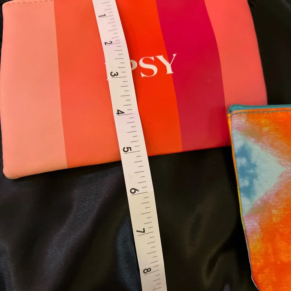 Four never used Ipsy cosmetic bags. Great for your girls birthday parties.